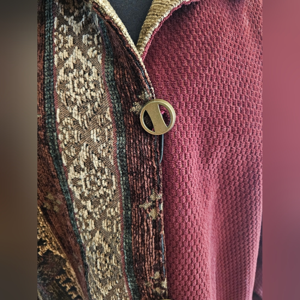 Villa Factory Tapestry Coat - Picture 2 of 11